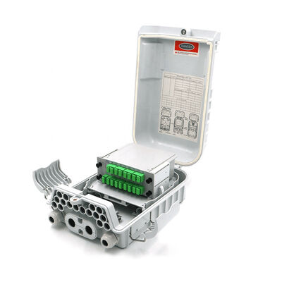 프트스 1x8 PLC 광섬유 분배기 박스 배포 IP68 16Cores