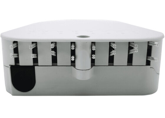 16Core 분배기 FTTH 배전상자 UPC / APC 벽걸이용 밝은 회색
