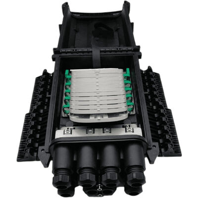 FTTH 벽은 섬유 단자 박스 288Cores 막대기 말 탄 상자 IP68을 탑재했습니다