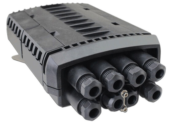 FTTH 벽은 섬유 단자 박스 288Cores 막대기 말 탄 상자 IP68을 탑재했습니다