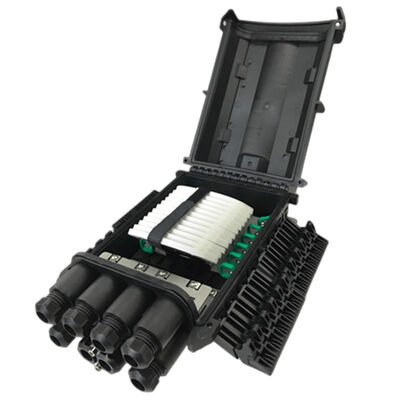 FTTH 벽은 섬유 단자 박스 288Cores 막대기 말 탄 상자 IP68을 탑재했습니다