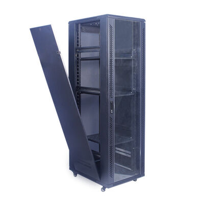 PDU 서버 랙 캐비넷 바닥 스탠드 SPCC 42U 600*1000*2000MM
