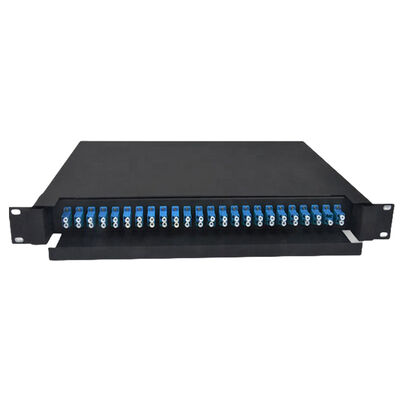 LC 쌍신회로 광섬유 패치 패널 430x200x46mm 금속
