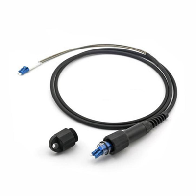 Ip68 FTTA PDLC-DLC UPC/APC 7.0mm 옥외 장갑 방수 광섬유 점퍼 패치 코드